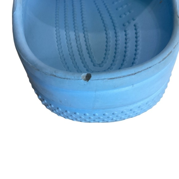 Crocs Women's size 7 Blue water sandal shoe men’s size 5 clog casual slip on - Picture 7 of 9
